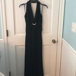 Cache black evening gown